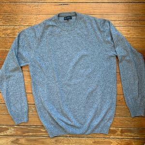 Grey wool/cashmere blend sweater